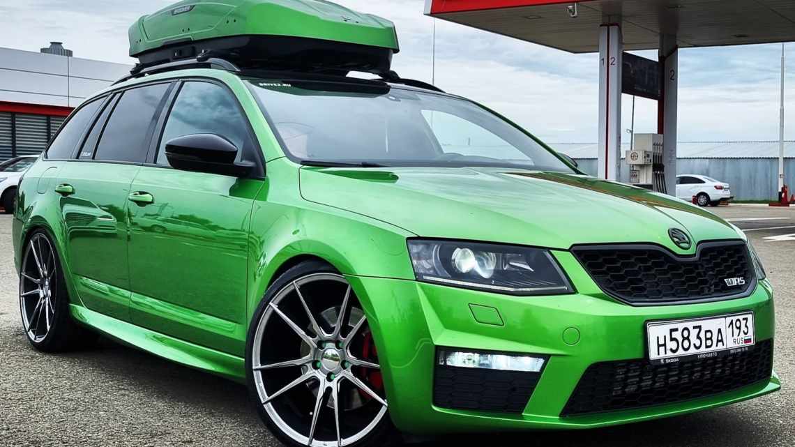 Skoda Octavia RS: літак з багажником для слона