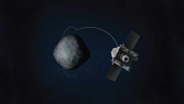 OSIRIS-REx вийшов на рекордно низьку орбіту навколо астероїда Бенну