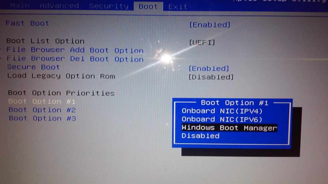 Boot manager - що це на ноутбуці в Windows 7,8 і 10