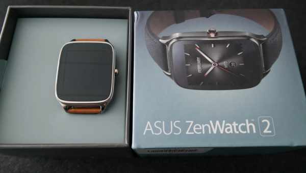 ZenWatch от Asus. Квадратні, але стильні