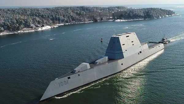 USS Zumwalt: як найсучасніший бойовий корабель США вперше вийшов у плавання