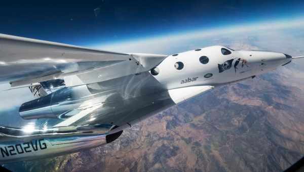 Космоплан VSS Unity здійснив другий політ з включенням ракетного двигуна