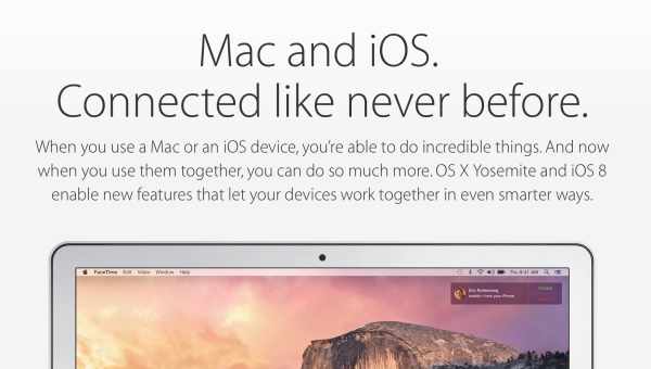 Continuity «подружила» iOS і OS X
